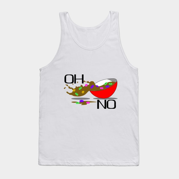 cereal spilled Tank Top by ERIK_SHOP